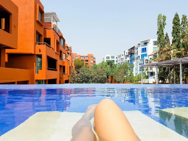 Swimming Pools at Solario in Albufeira